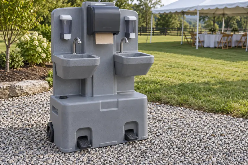 Portable handwashing station